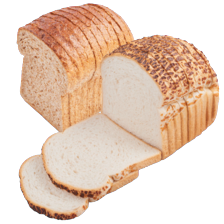 Bakkersbrood tijger of Ribbelbrood half